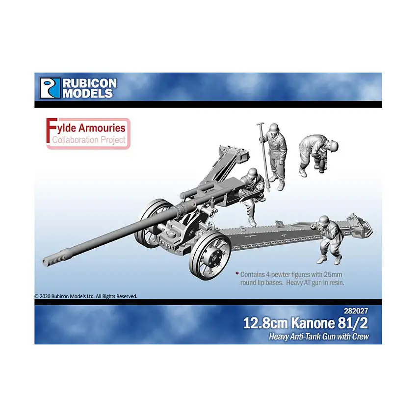 12.8cm Kanone 8 1/2 w/Crew