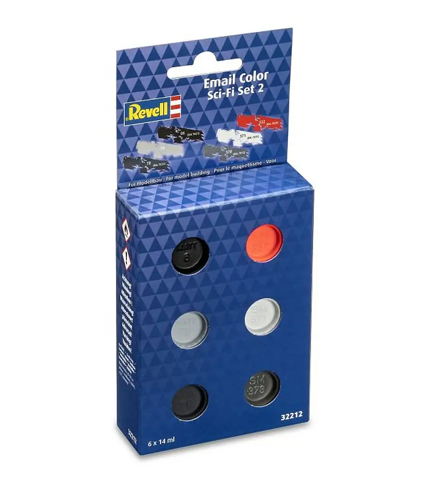 14ml Tinlets Enamel Color Paint Set: Sci-Fi #2 (6 Colors) Revell Germany