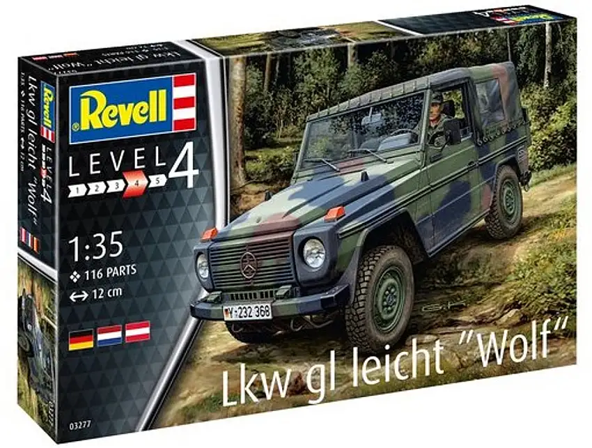 LKW gl Wolf 4x4 Military Truck 1/35 Revell Germany