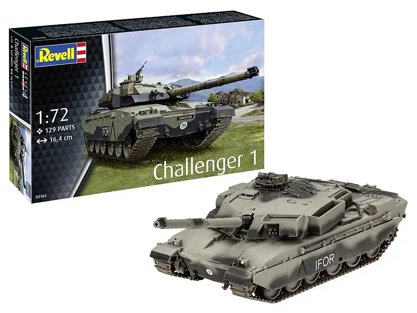 Challenger I Tank 1/72 Revell Germany