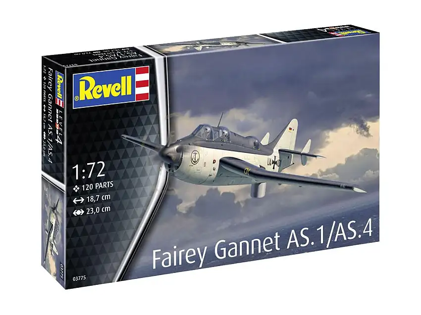 Fairey Gannet AS1/AS4 Fighter 1/72 Revell Germany
