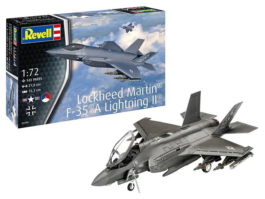 F-35A Lightning II Aircraft 1/72 Revell Germany