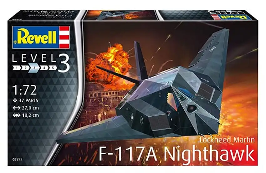 F-117A Nighthawk Stealth Fighter 1/72 Revell Germany