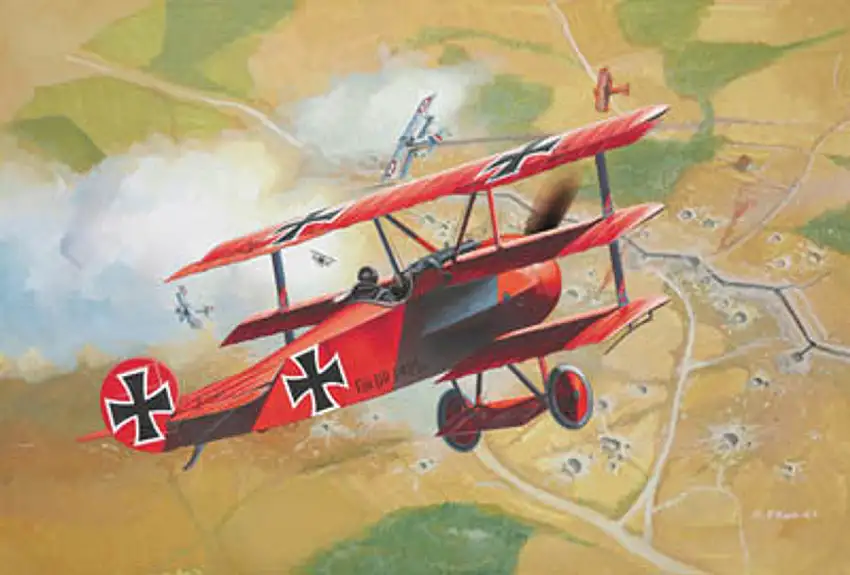 Fokker Dr 1 Aircraft 1/72 Revell Germany