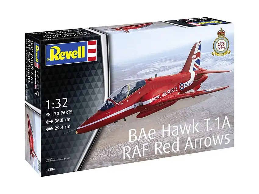 BAe Hawk T1A Red Arrows RAF Light Jet Trainer 1/32 Revell Germany