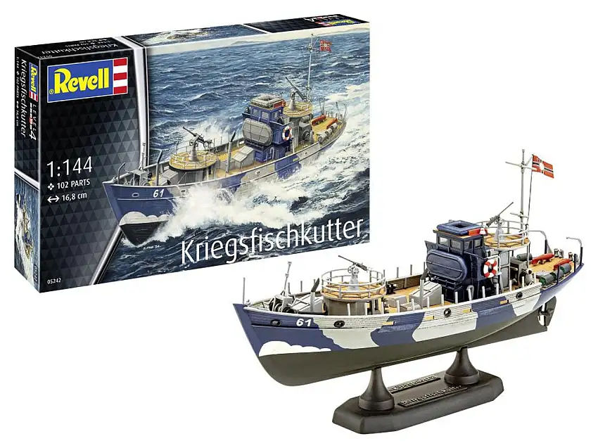 Kriegsfischkutter Military Boat 1/144 Revell Germany