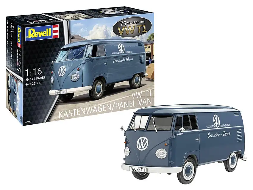 VW T1 Panel Van 75th Anniversary 1/16 Revell Germany