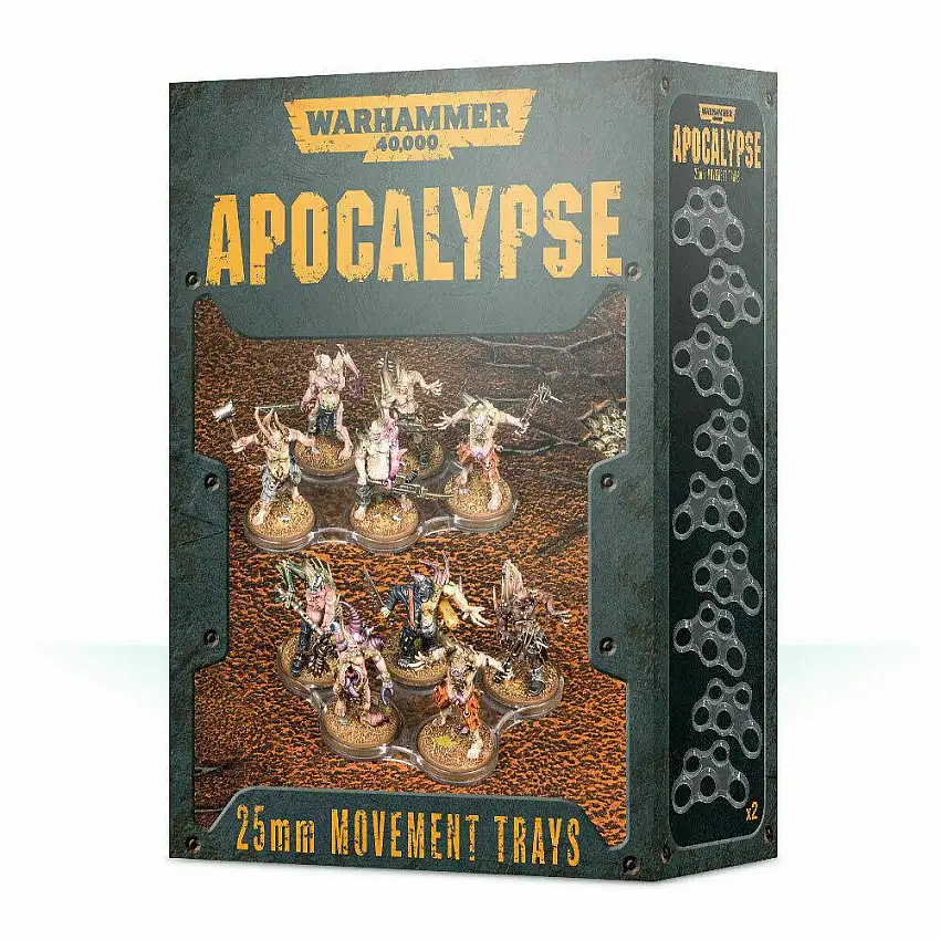 Warhammer 40k: Apocalypse 25mm Movement Trays