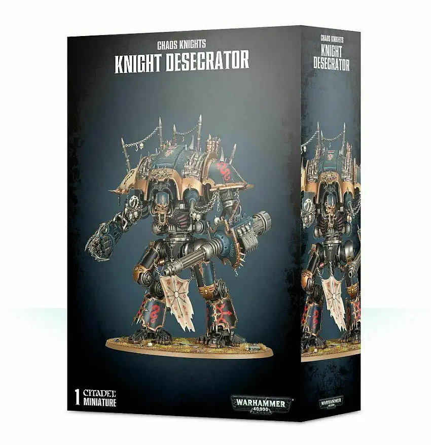 Chaos Knights: Knight Desecrator Warhammer