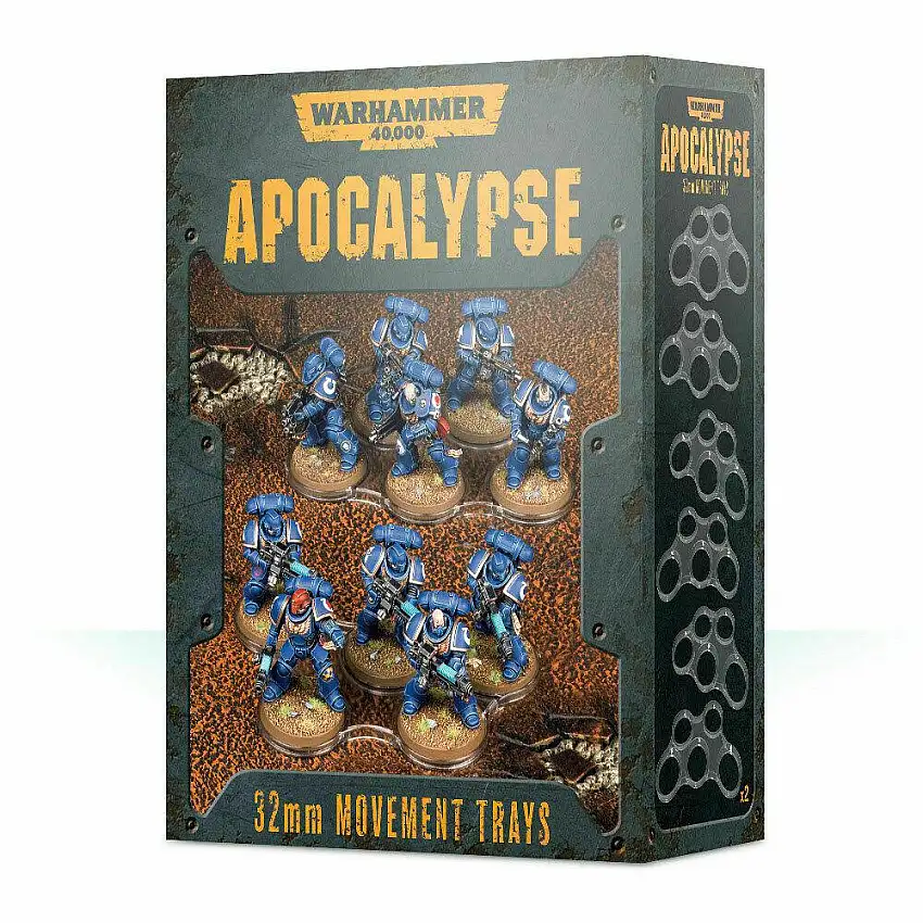 Warhammer 40k: Apocalypse 32mm Movement Trays - Brand New!