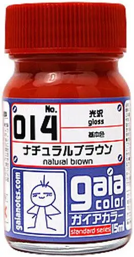 Gaia Basic Color 014 Gloss Natural Brown 15ML