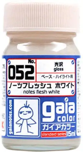 Gaia Base Color 052 Notes Flesh White 15ML