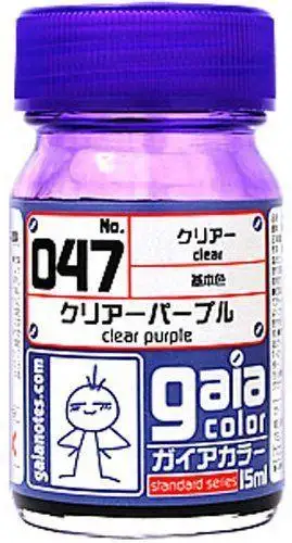 Gaia Clear Color 047 Clear Purple 15ML
