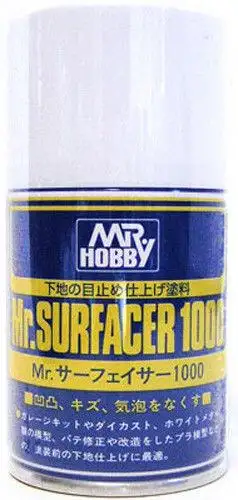 Mr. Hobby Mr. Surfacer 1000 Spray 100ml B505 Model Kit Paint Can GSI