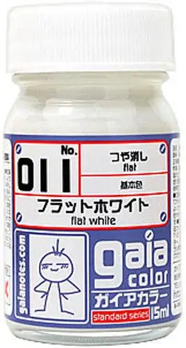 Gaia Basic Color 011 Flat White 15ML