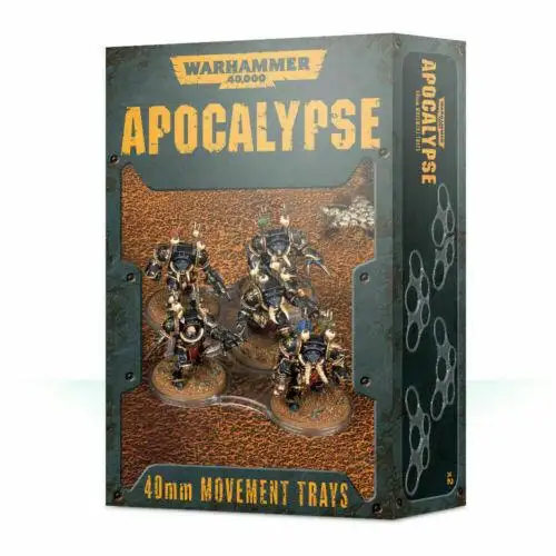 Warhammer 40k: Apocalypse 40mm Movement Trays