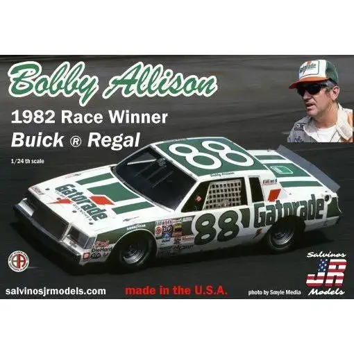 Salvinos JR 1/24 BAB1982D Bobby Allison 1982 Race Winner BuickRegal