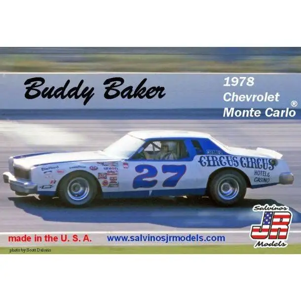 Salvinos JR 1/25 Buddy Baker 1978 Chevrolet Monte Carlo
