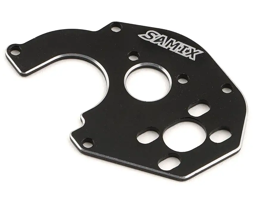 Samix SCX24 Aluminum 050 Motor Plate (Black)
