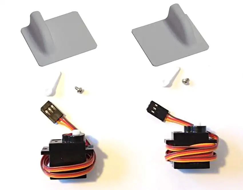 Wingbeat ROWCROW Replacement Servo Kit White