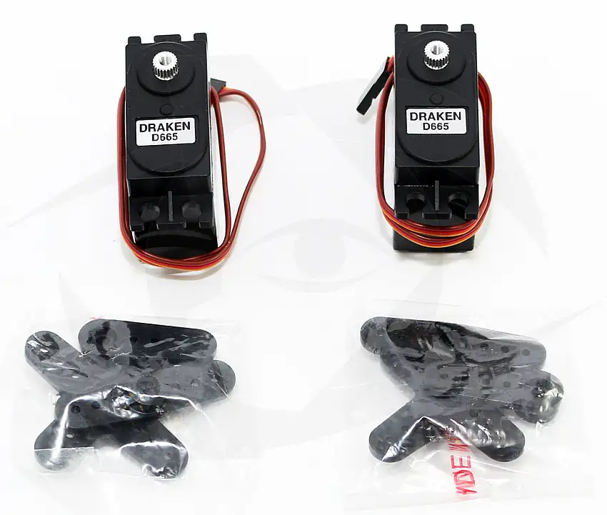 RiteWing Full Size Metal Gear Digital Servo Set