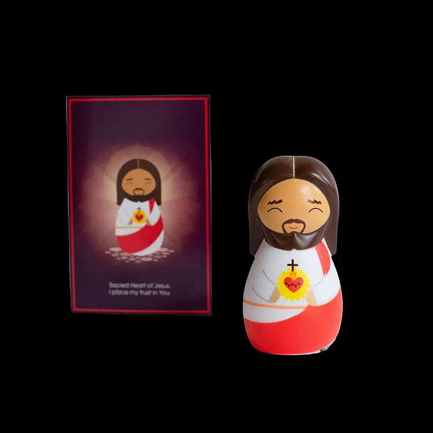 Sacred Heart Jesus Shining Light Doll
