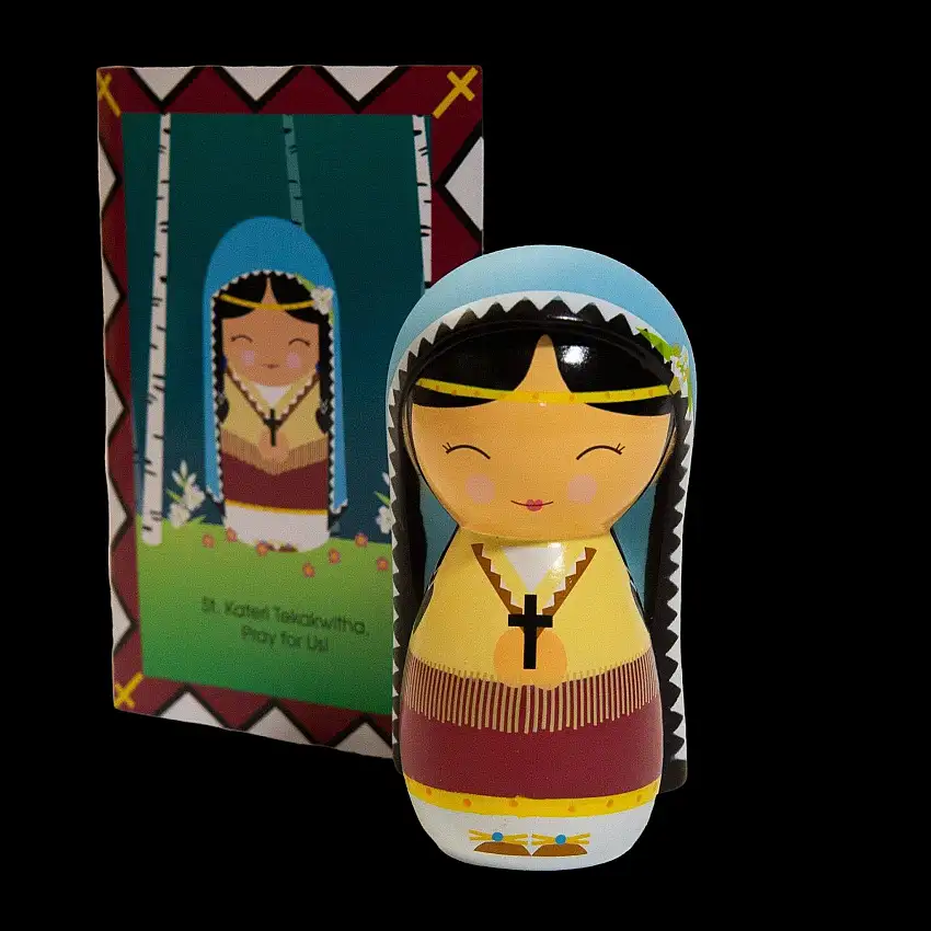 Saint Kateri Tekakwitha Shining Light Doll