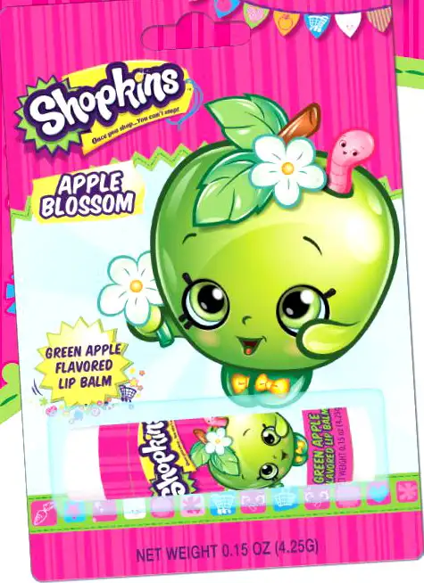 Shopkins Apple Blossom Lip Balm