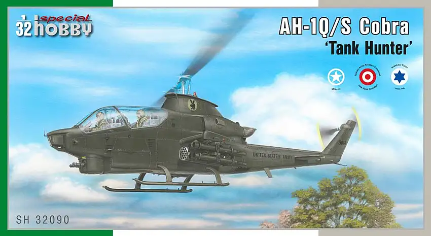 AH-1Q/S Cobra Tank Hunter Helicopter 1/32 Special Hobby