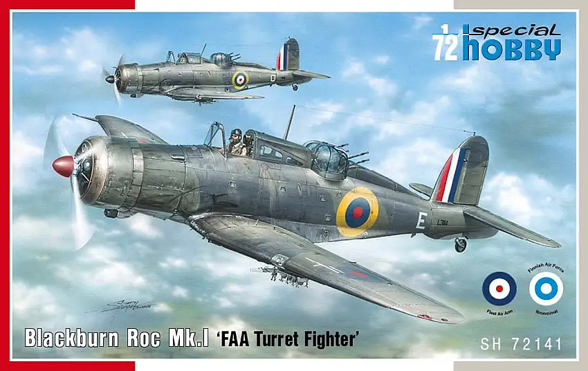 Blackburn Roc Mk I FAA Turret Fighter 1/72 Special Hobby