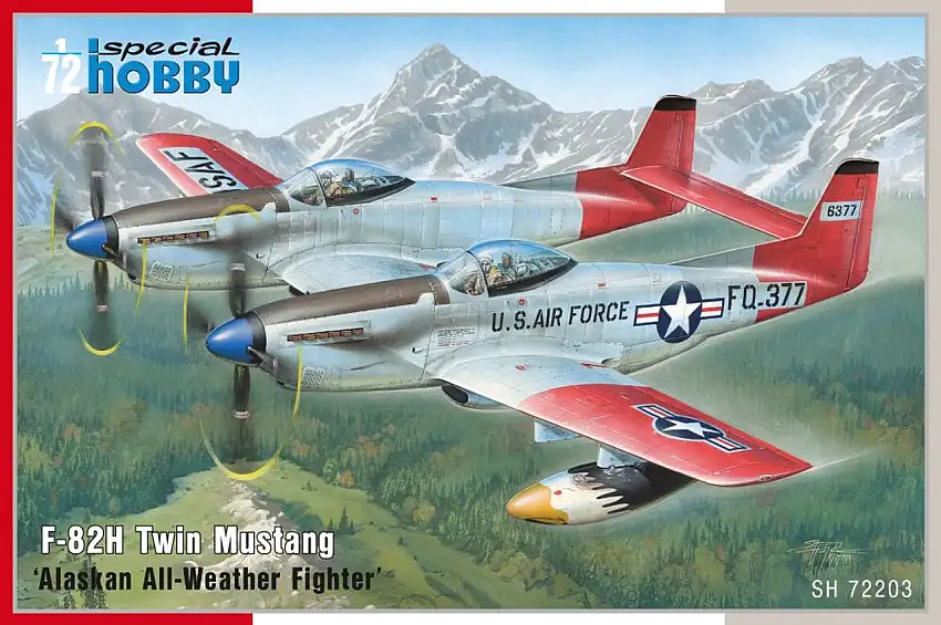 F-82H Twin Mustang Alaskan All-Weather Fighter 1/72 Special Hobby
