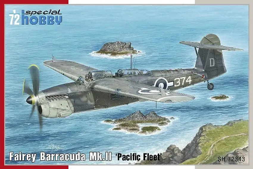 Fairey Barracuda Mk II Pacific Fleet Bomber 1/72 Special Hobby