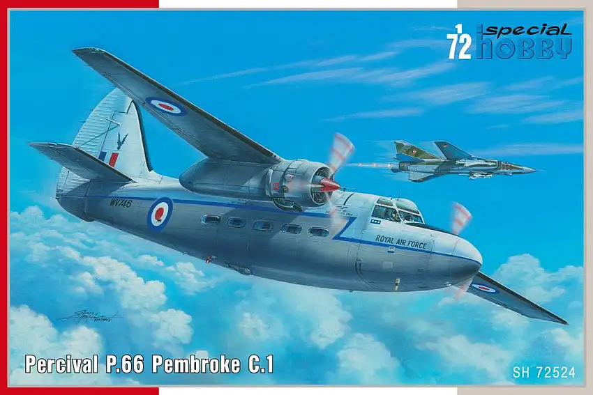 Percival P.66 Pembroke C1 RAF Transport Aircraft 1/72 Special Hobby