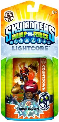 Skylanders Swap Force Lightcore Countdown Figure Pack