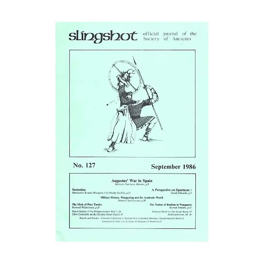 #127 "Augustus' War in Spain, The Notion of Realism in Wargames"