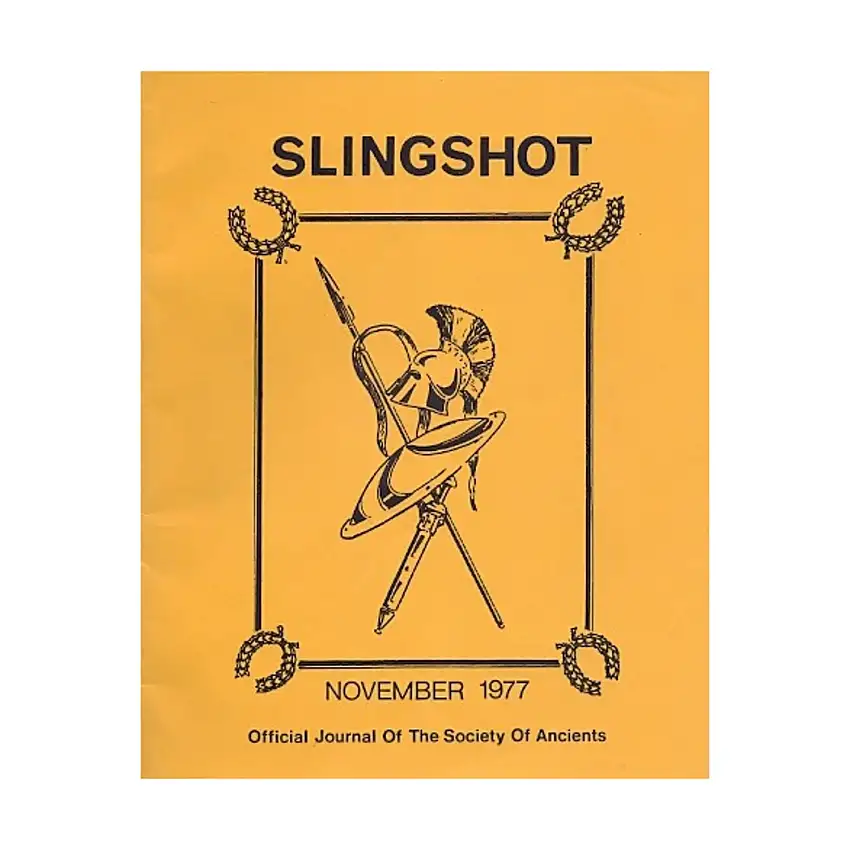 #74 "Bronze Shields - Silver Shields and Light-Heavies, Sumptuary Aspects of the Crusades (part 2), The Siege of Tyre 332 B.C."
