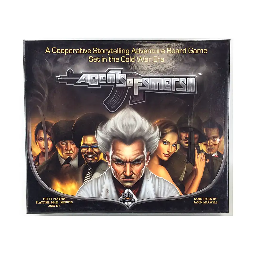 Agents of SMERSH (2nd Edition) Collection #1 - Base Game (Kickstarter Edition) + Swagman's Hope Expansion!