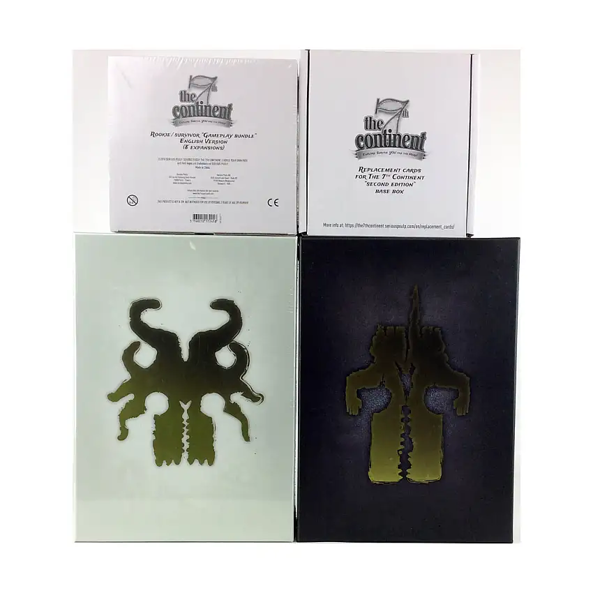 7th Continent Collection #11 - Base Game + 8 Expansions!