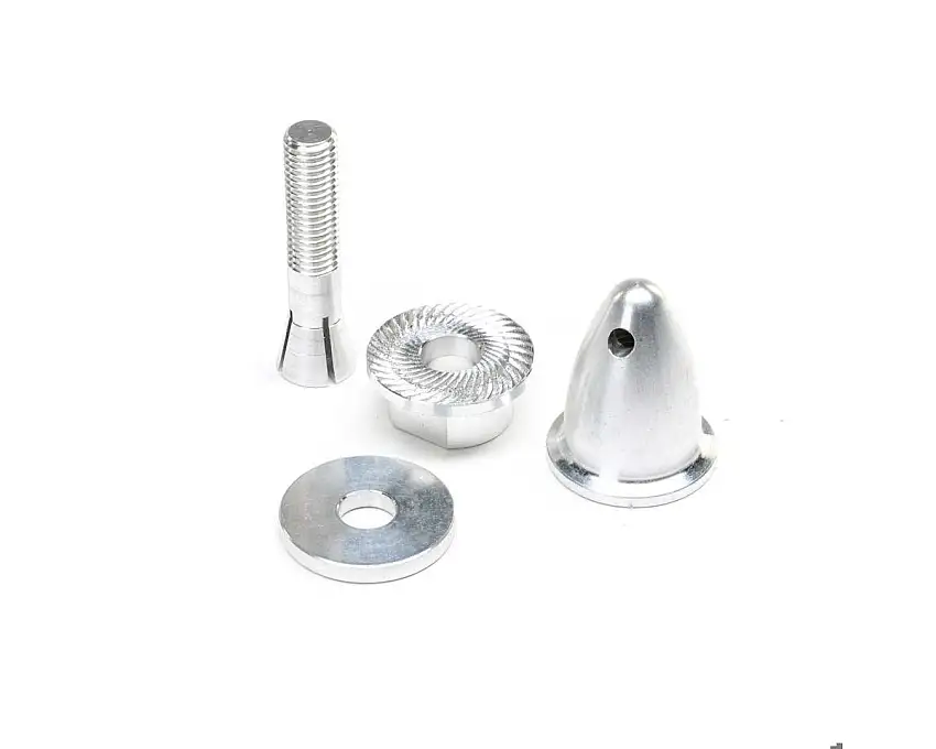 Spektrum RC Collet Cone Adapter 4mm-1/4x28 Prop Shaft