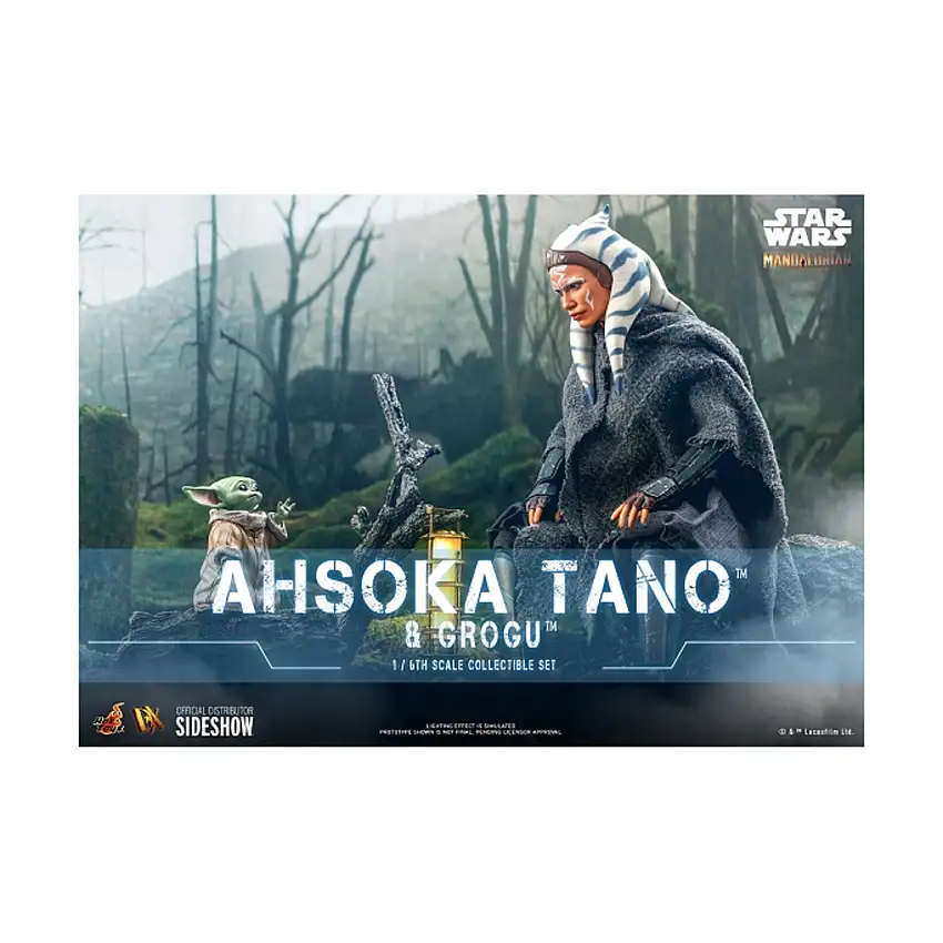 Ahsoka Tano and Grogu (1/6) (Hot Toys)