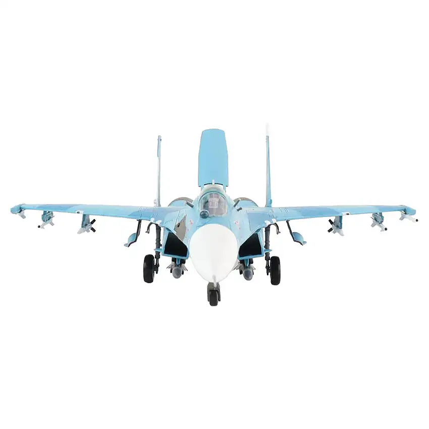 Sukhoi Su-27SM Flanker B Fighter Aircraft "Russian Air Force" (2013) "Air Power Series" 1/72 Diecast Model by Hobby Master
