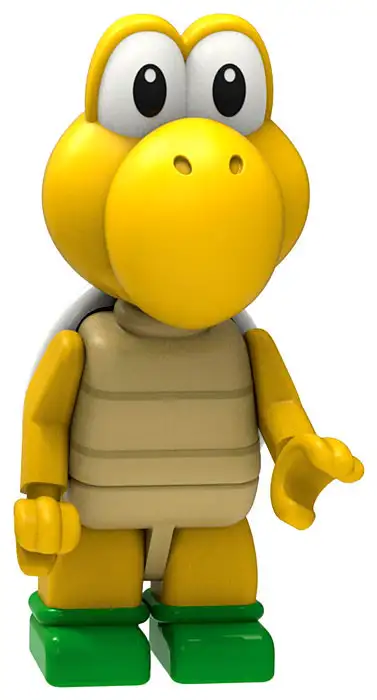 K'NEX Super Mario Koopa Troopa 2-Inch Minifigure [Loose]