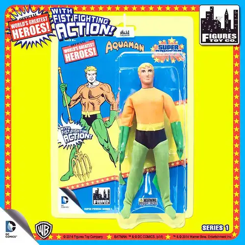 DC Super Powers World's Greatest Heroes Series 1 Aquaman Action Figure