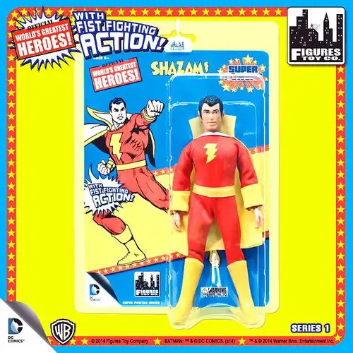 DC Super Powers World's Greatest Heroes Series 1 Shazam Action Figure