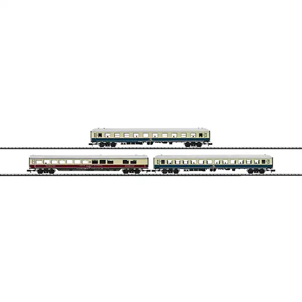 MiniTrix 15377 Historic IC 2410 Express Train Passenger Car Set
