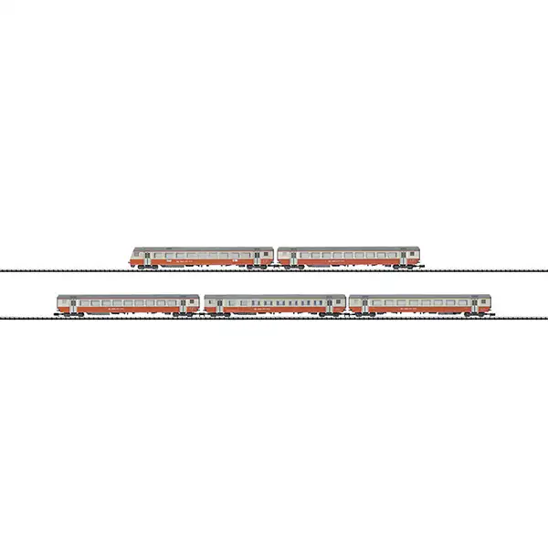 MiniTrix 15872 Express Train Passenger Car Set