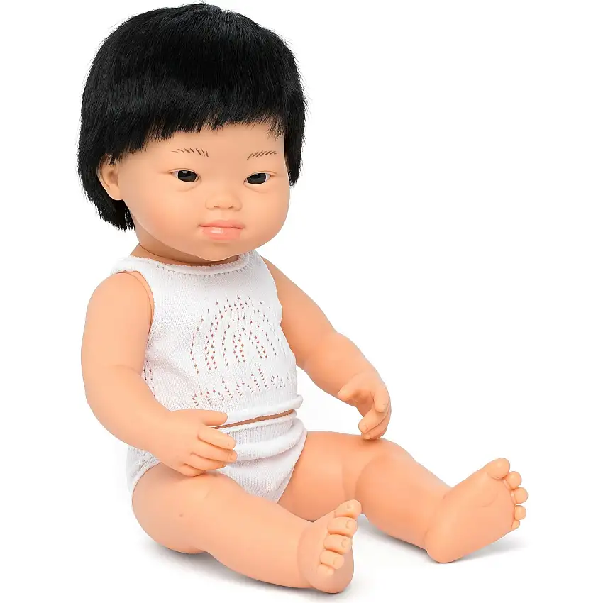 Asian Baby Doll | Boy with Down Syndrome 15"