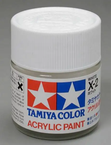 Tamiya 81002 Acrylic X-2 White