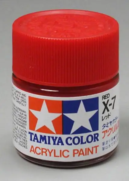 Tamiya 81007 Acrylic X-7 Red