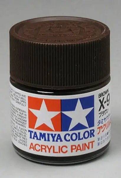 Tamiya 81009 Acrylic X-9 Brown